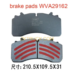 disc brake pads WVA29162