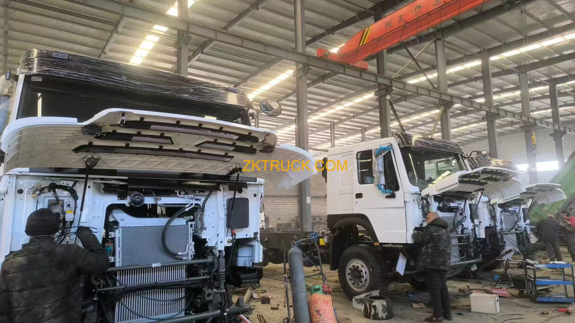 truck cab workshop